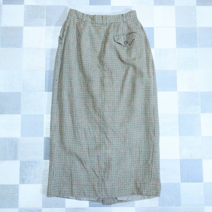 90’s RALPH LAUREN ウール チェック柄 ラップ スカート | Vintage.City 古着屋、古着コーデ情報を発信