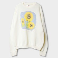 Print Sweat Shirt -Sun Flower- | Vintage.City ヴィンテージ 古着