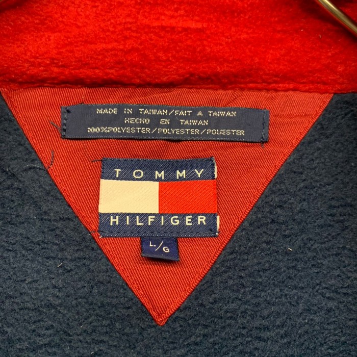 1990’s “TOMMY HILFIGER” Half Zip Fleece | Vintage.City 古着屋、古着コーデ情報を発信