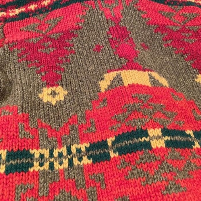 POLO shawl color knit | Vintage.City 古着屋、古着コーデ情報を発信