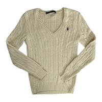 RALPH LAUREN SPORTS Cable Stitch Knit Wh | Vintage.City ヴィンテージ 古着
