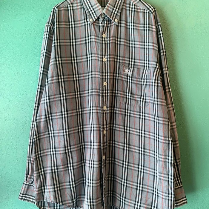 90s Burberrys コットン チェックシャツ | Vintage.City