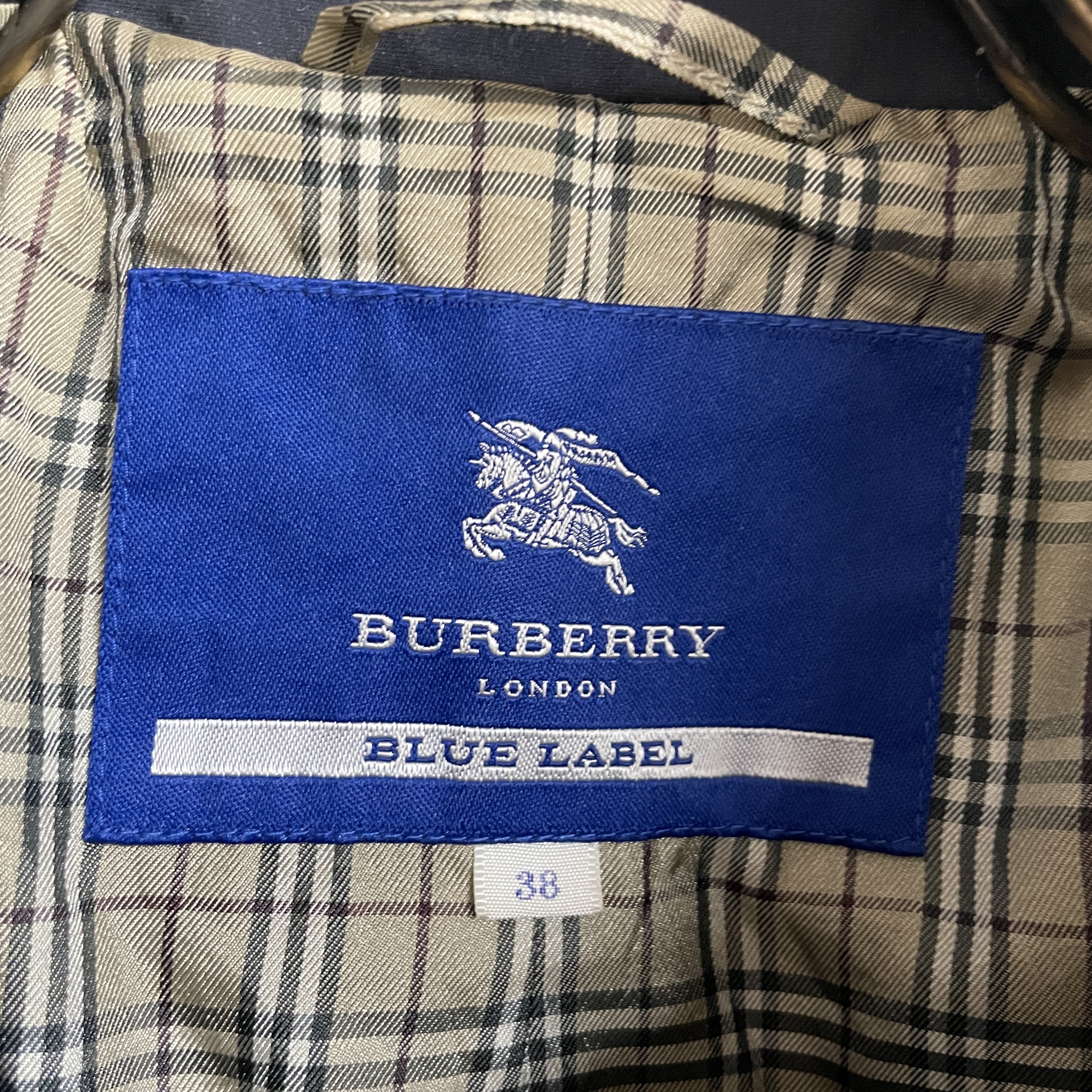 burberry blue label ブルーレーベル トレンチコート | Vintage.City