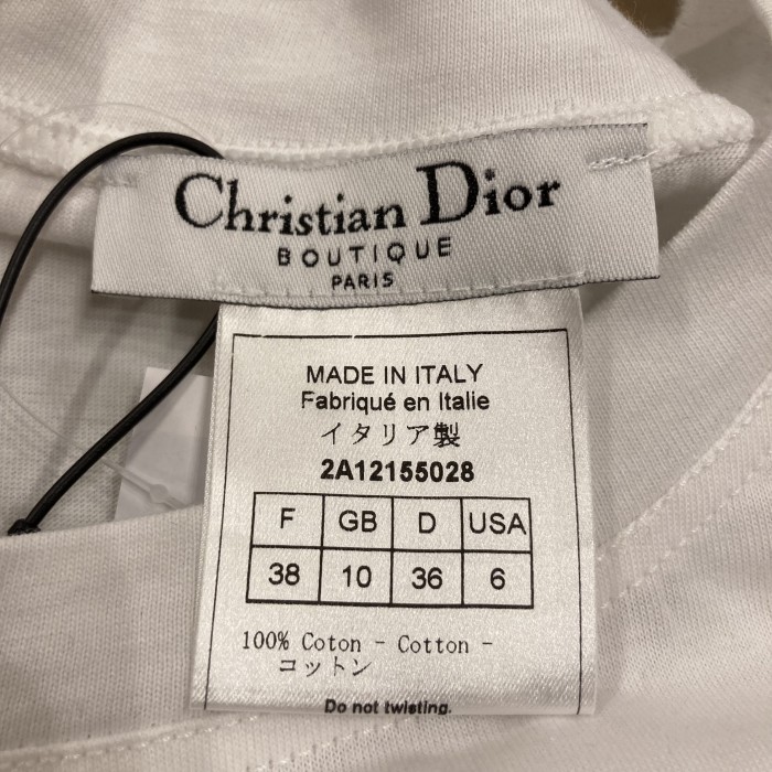 クリスチャンディオール 2002年 Tシャツ ホワイト #38 | Vintage.City 古着屋、古着コーデ情報を発信