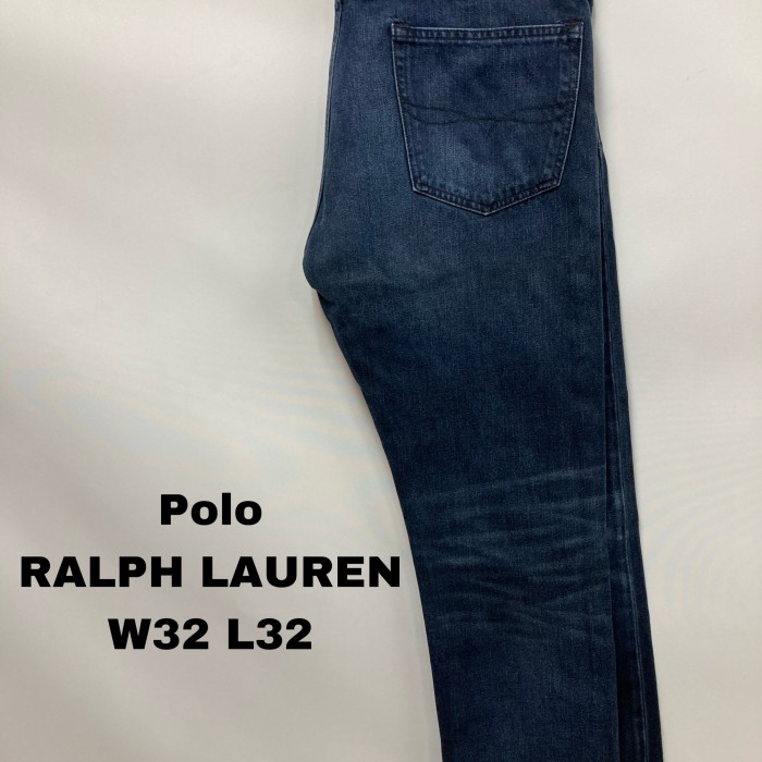 Polo RALPH LAURENブルーデニムパンツW32 L32 | Vintage.City 古着屋、古着コーデ情報を発信
