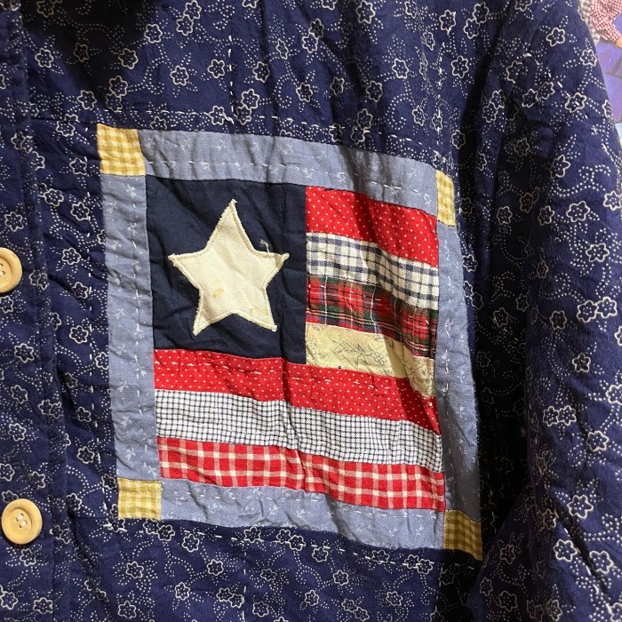 American patchwork jacket/2266 | Vintage.City Vintage Shops, Vintage Fashion Trends