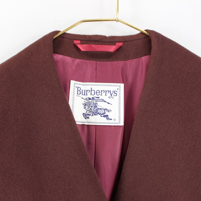 BURBERRYS バーバリーズカシミヤ混ビッグカラーオーバーコート | Vintage.City 古着屋、古着コーデ情報を発信