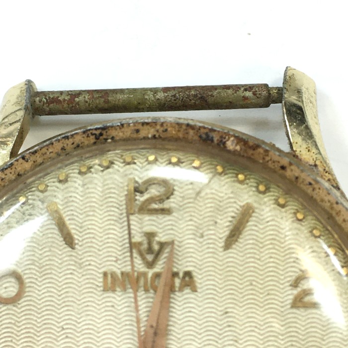 1960年代 インビクタ 自動巻き 腕時計 時計店ストック品 稼働 遅れあり 