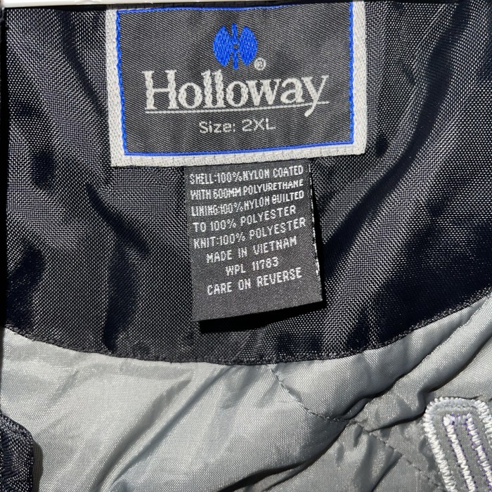 Holloway スタジャン プルオーバー ナイロン スタジャン ブルゾン 刺繍 | Vintage.City 古着屋、古着コーデ情報を発信