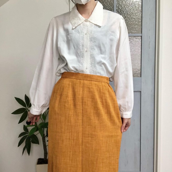 パンプキンカラースカート | Vintage.City 古着屋、古着コーデ情報を発信