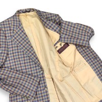 YSL 2B Wool Check Tailored Jacket | Vintage.City 古着屋、古着コーデ情報を発信