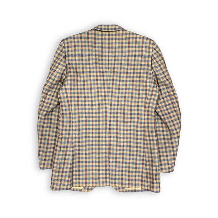 YSL 2B Wool Check Tailored Jacket | Vintage.City Vintage Shops, Vintage Fashion Trends