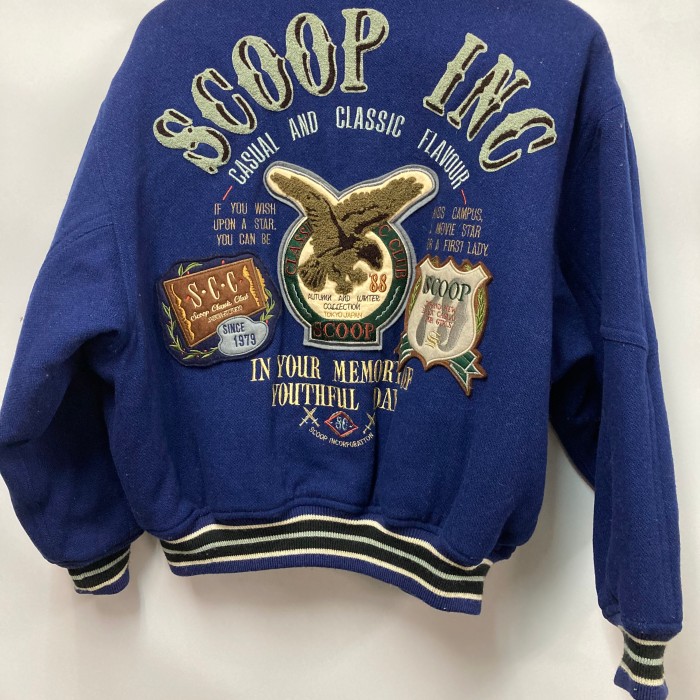 Scoop 90’s中綿入りスタジャン　M | Vintage.City 古着屋、古着コーデ情報を発信