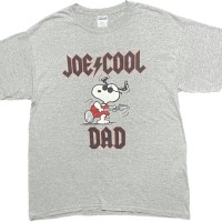SNOOPY JOE COOL DAD GILDAN Tシャツ グレー Lサイズ | Vintage.City ヴィンテージ 古着
