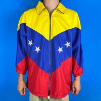 Venezuela Flag Nylon Jacket | Vintage.City ヴィンテージ 古着