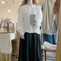 used us white blouse | Vintage.City ヴィンテージ 古着