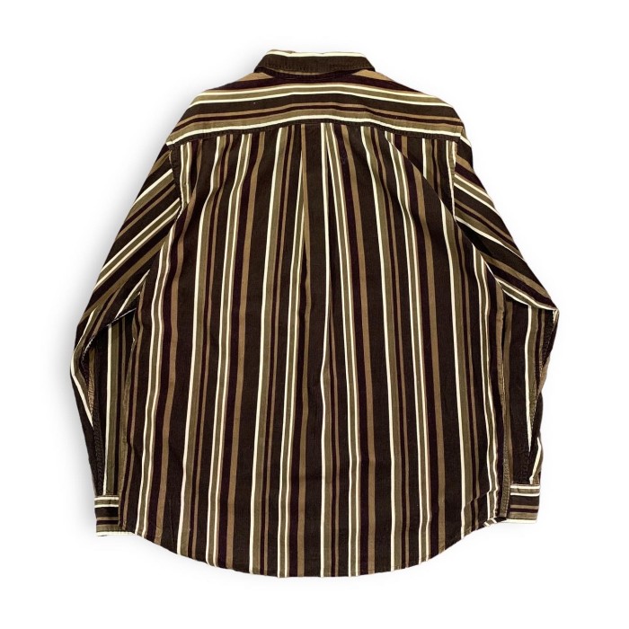 Eddie Bauer Stripe Corduroy Shirt | Vintage.City 古着屋、古着コーデ情報を発信