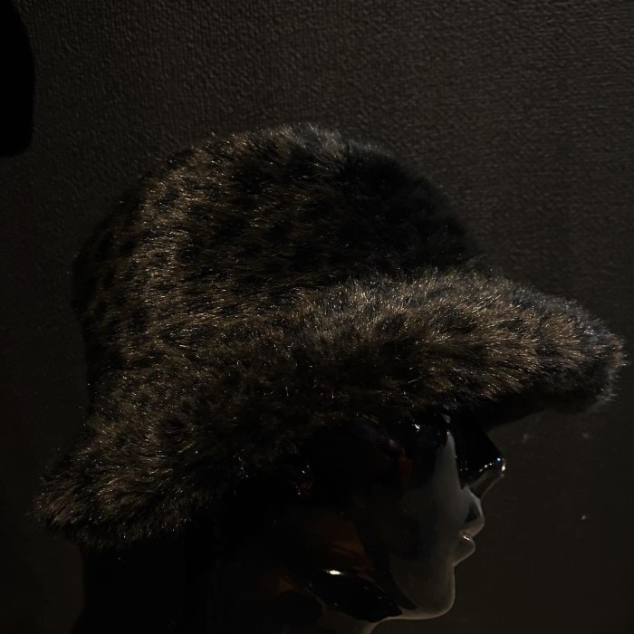old leopard fur hat | Vintage.City 古着屋、古着コーデ情報を発信