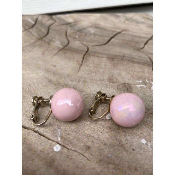 earring/pink イヤリング アクセサリー ピンク | Vintage.City 빈티지숍, 빈티지 코디 정보