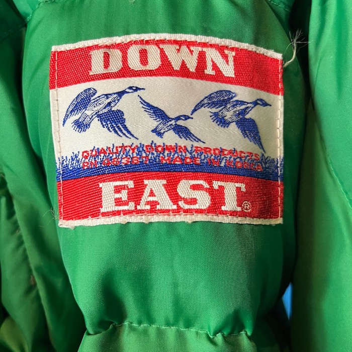 90s Green Down Vest | Vintage.City 古着屋、古着コーデ情報を発信