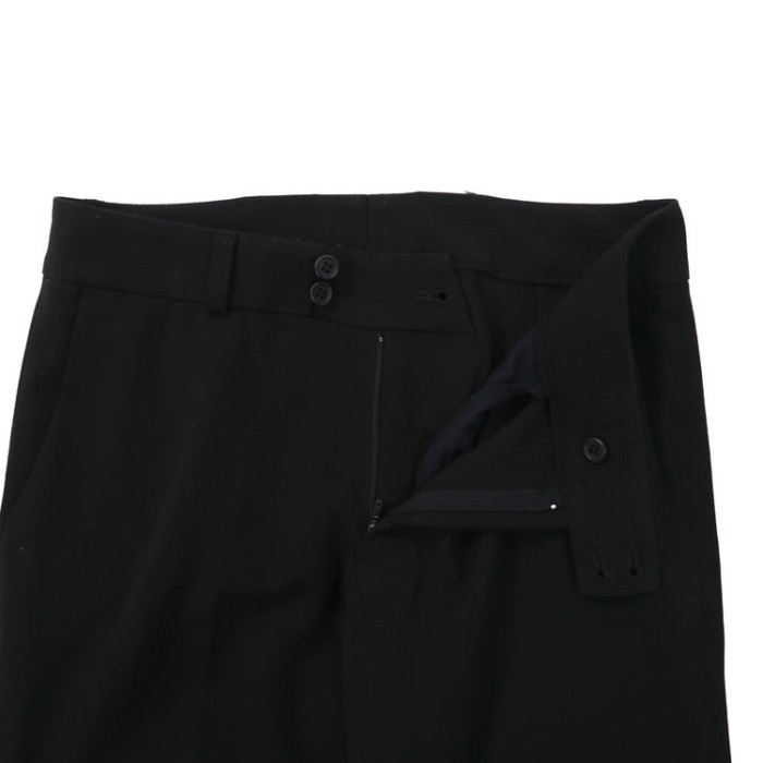 MIDWEST HOMME スラックスパンツ 46 ブラック 日本製 | Vintage.City 古着屋、古着コーデ情報を発信
