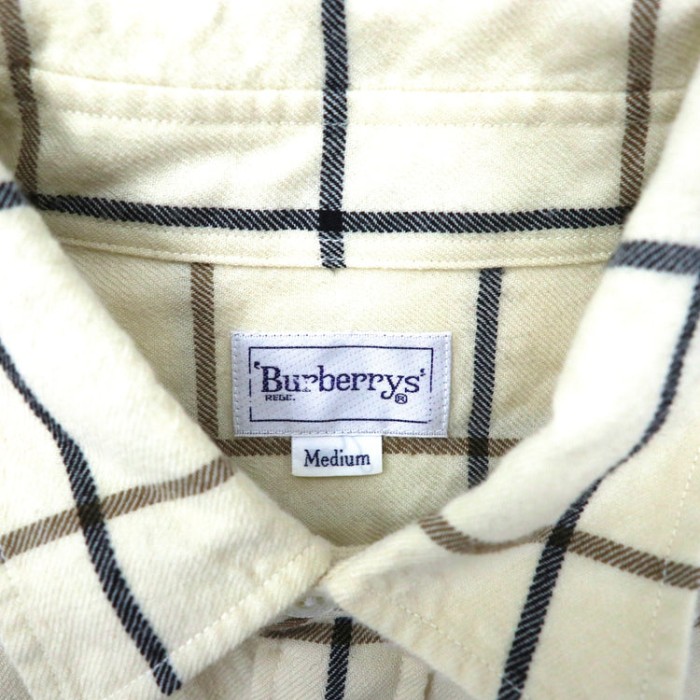BURBERRYS フランネルシャツ オールド 日本製 ジャパンヴィンテージ | Vintage.City 古着屋、古着コーデ情報を発信