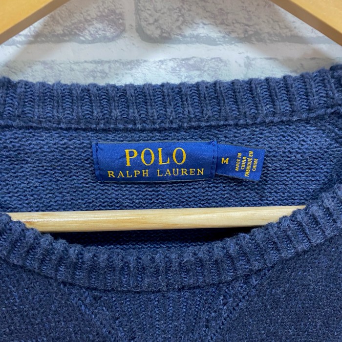 【SALE】RalphLauren 90's ニット　セーター　ワンポイントロゴ　ポロ　 | Vintage.City 古着屋、古着コーデ情報を発信