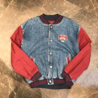 90's denim stadium jacket !! | Vintage.City Vintage Shops, Vintage Fashion Trends