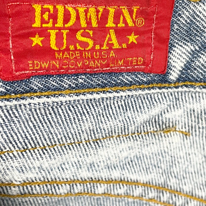 希少 米国製 EDWIN デニムパンツ ライトインディゴ W34サイズ | Vintage.City 古着屋、古着コーデ情報を発信