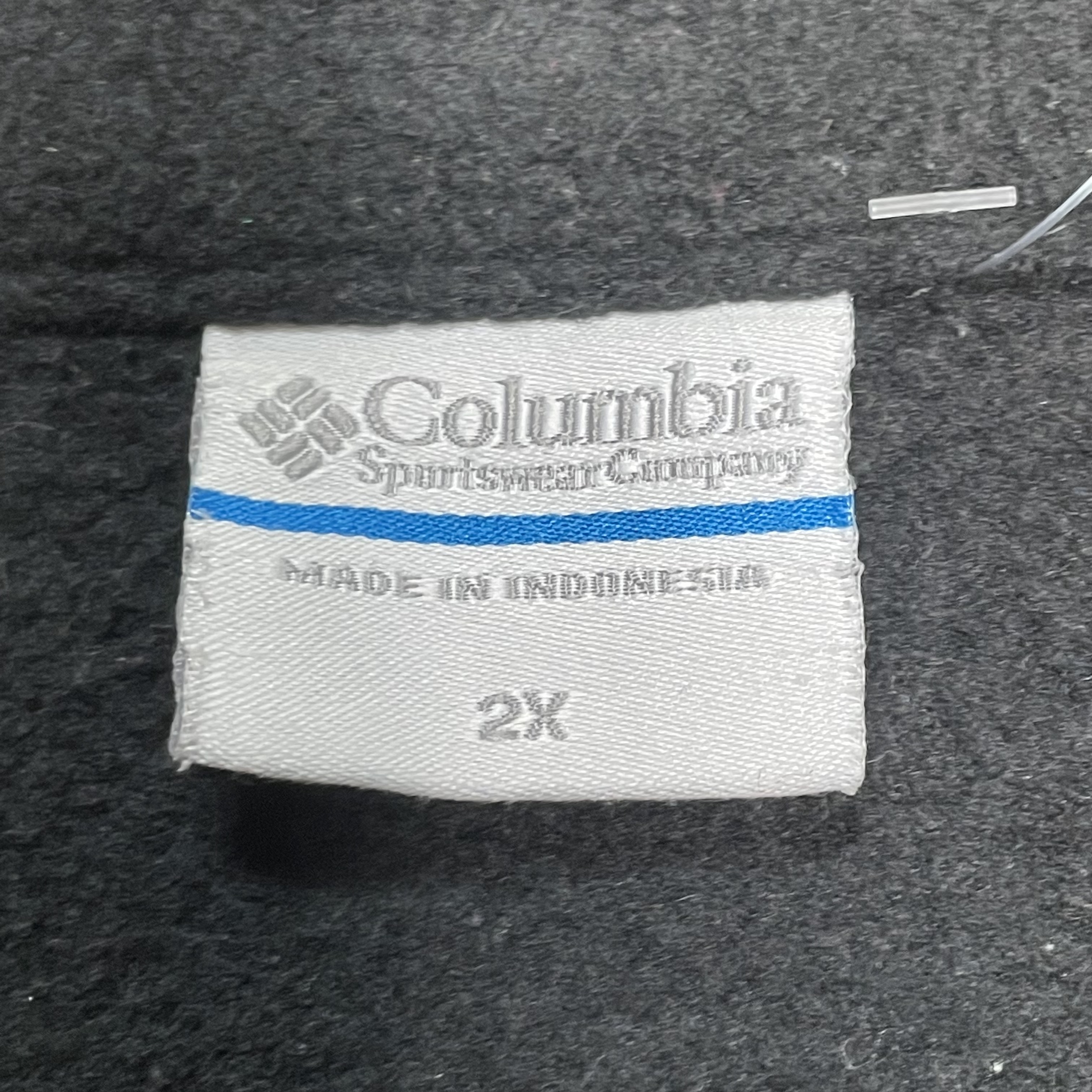【ラグランスリーブ】Columbia  フリースジャケット　XL　刺繍ロゴ　フル