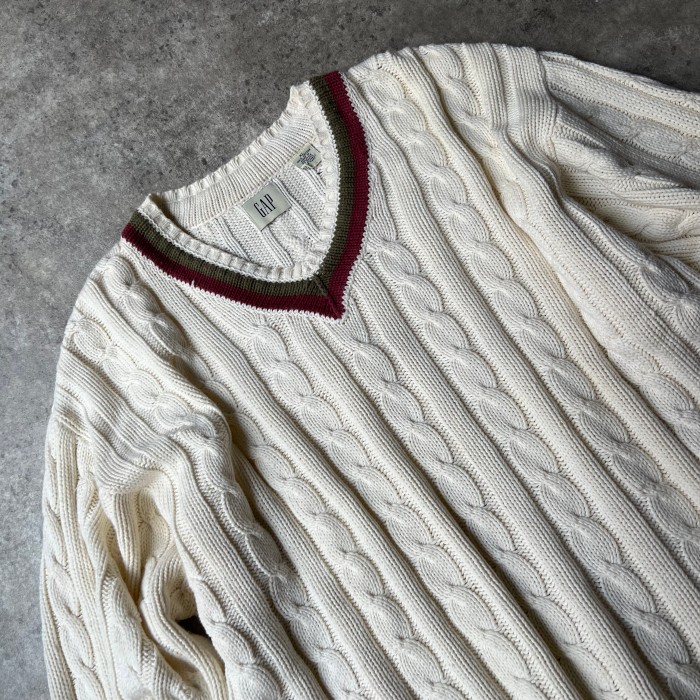 90s GAP cotton tilden sweater | Vintage.City ヴィンテージ 古着