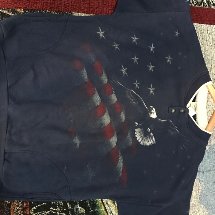 Bald Eagle & American Flag スウェット | Vintage.City ヴィンテージ 古着