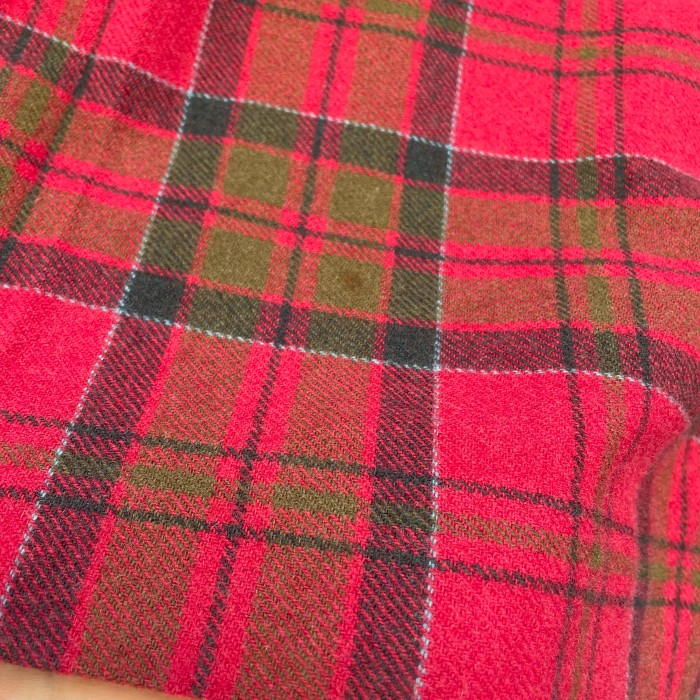 Scotland plaid wool pleats skirt | Vintage.City ヴィンテージ 古着