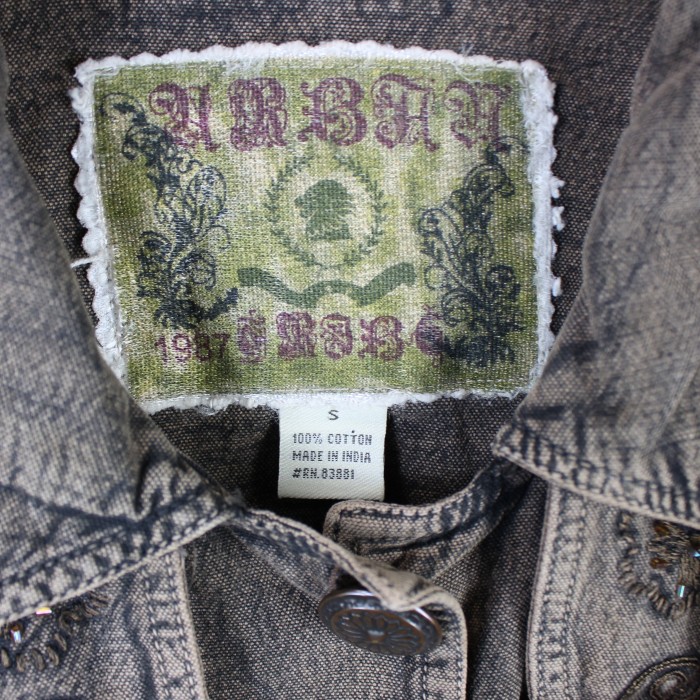 USA VINTAGE アメリカ古着刺繍デザインデニムジャケット | Vintage.City 빈티지숍, 빈티지 코디 정보