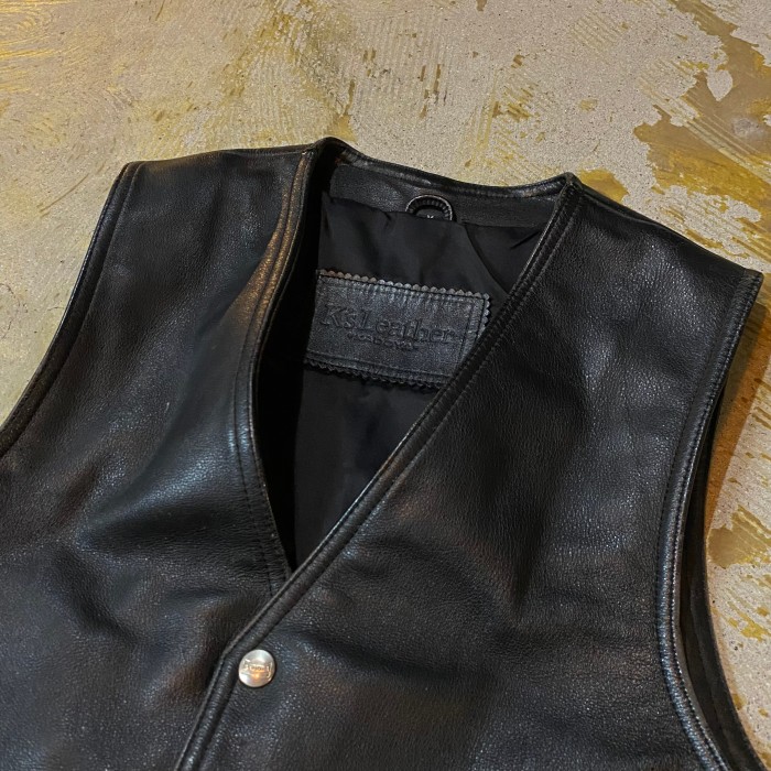 KADOYA K’s Leather leather vest | Vintage.City ヴィンテージ 古着