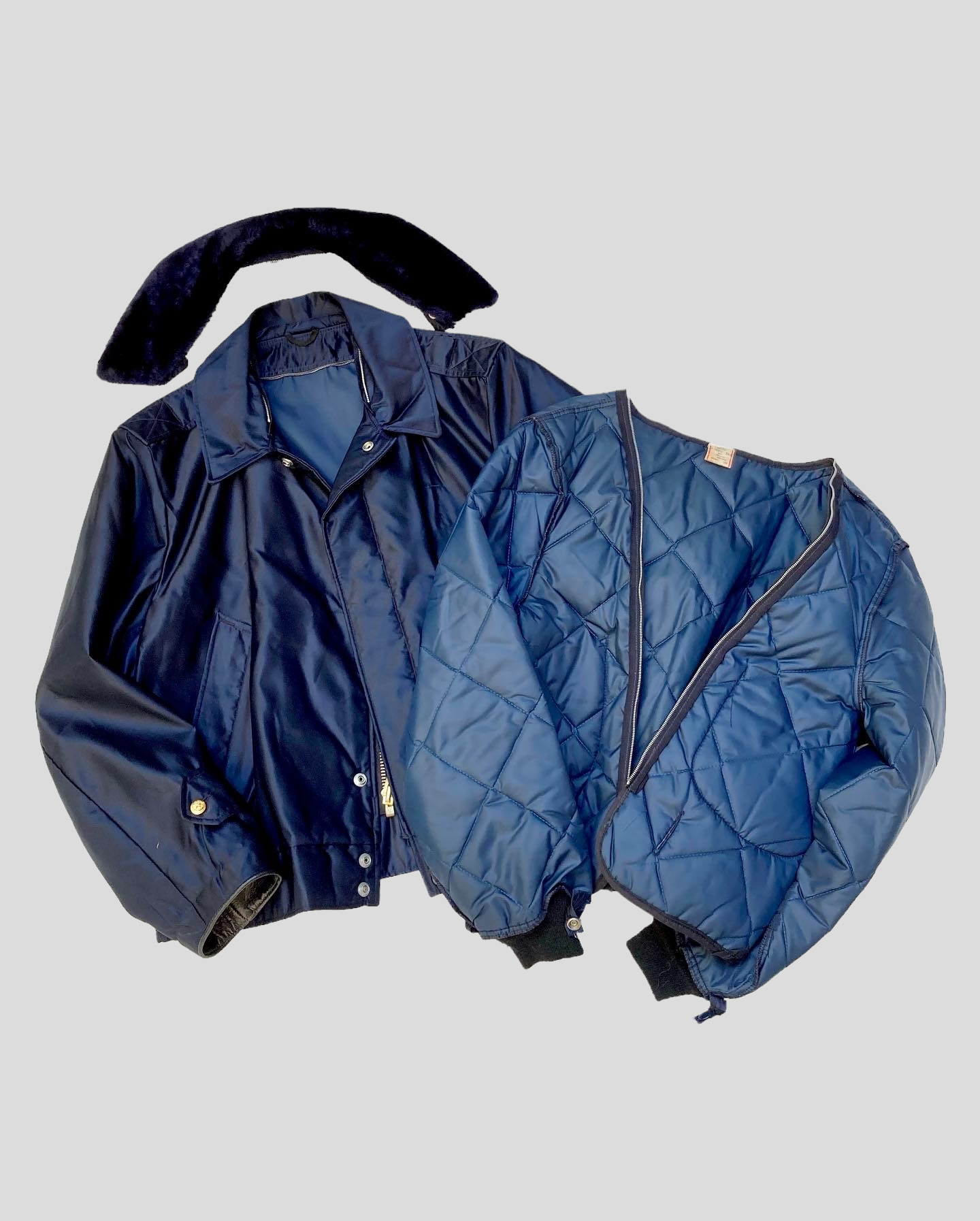 60’s BUTWIN × Saba’s Nylon Police Jacket
