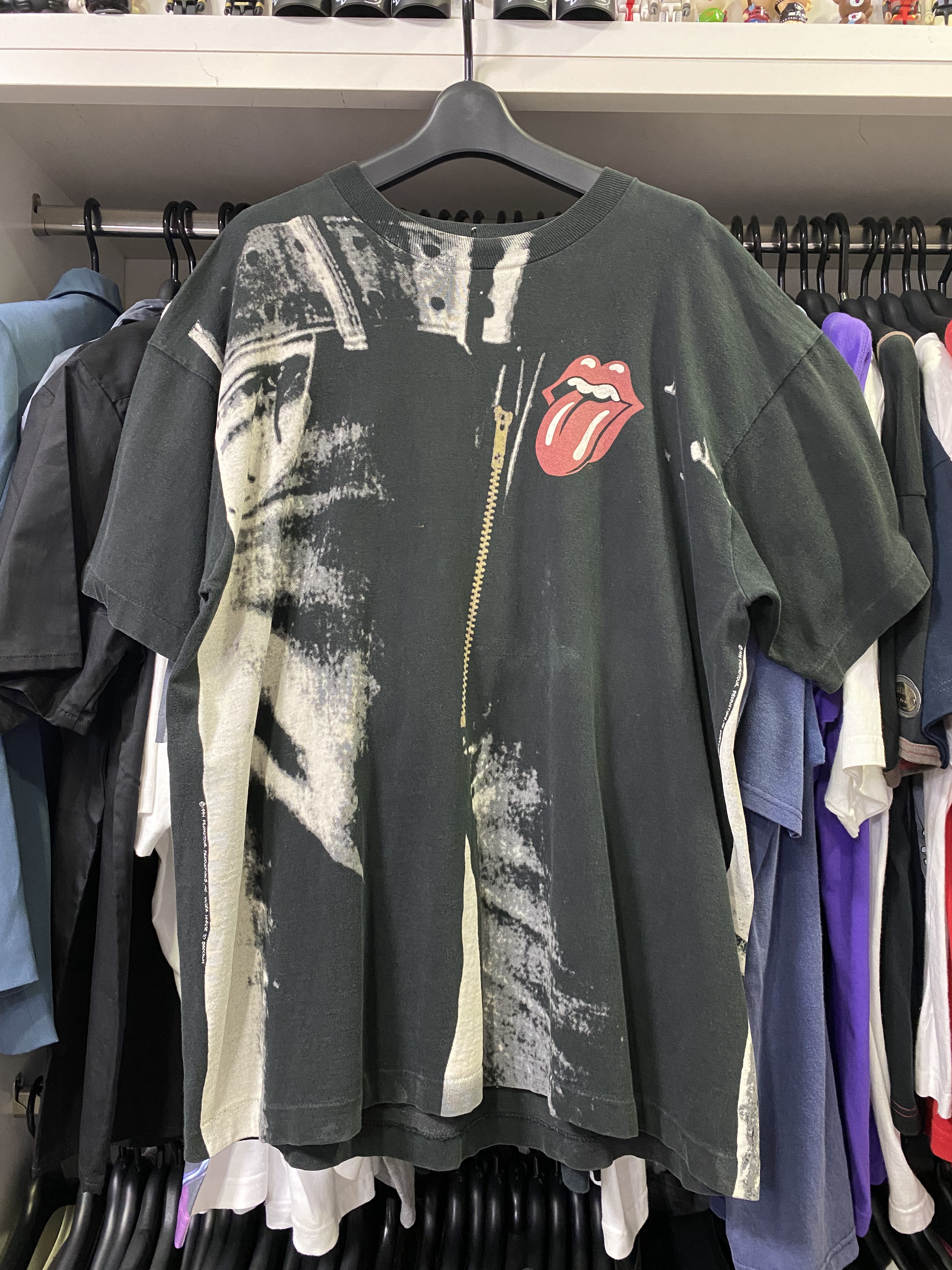Rolling Stones Sticky Fingers Tシャツ👖