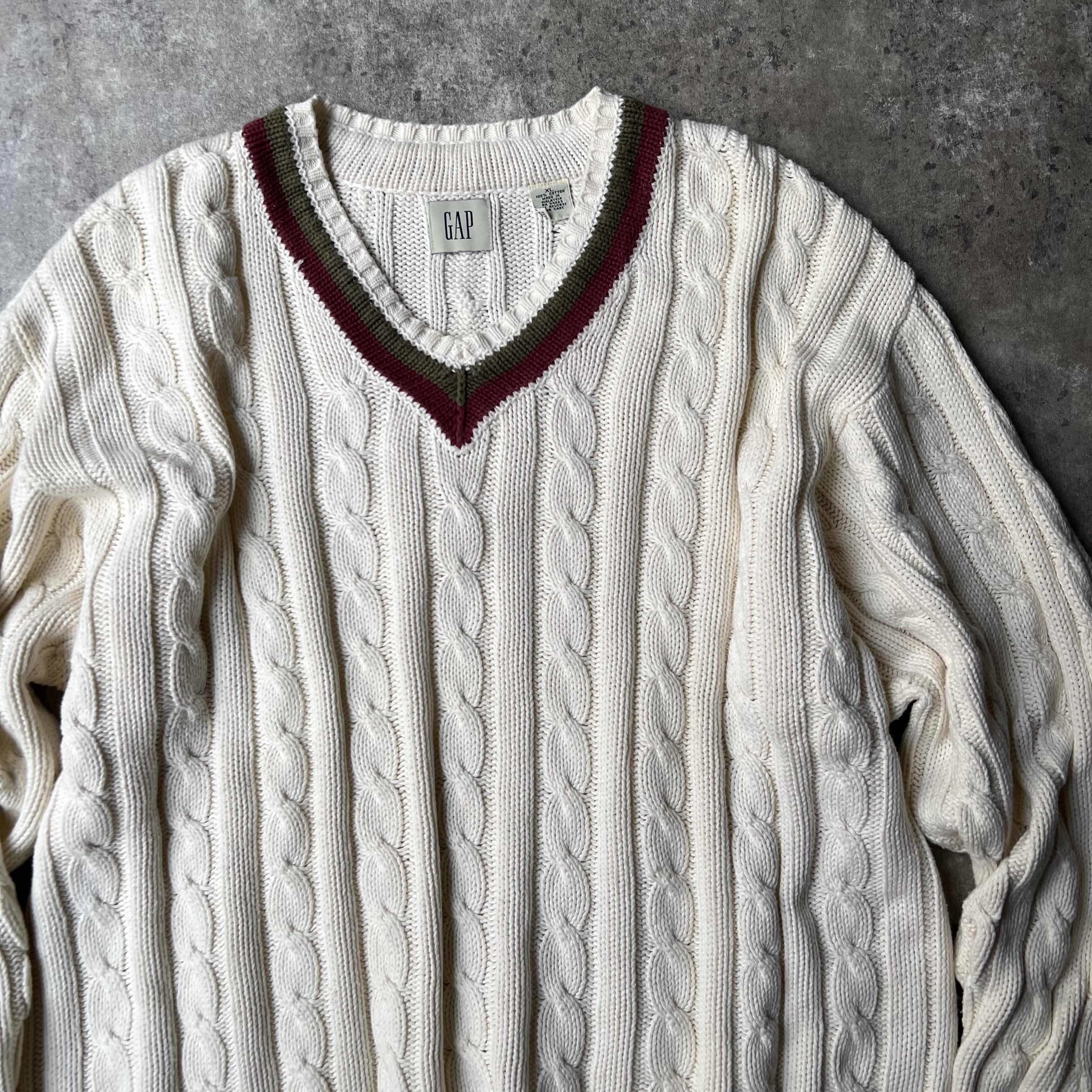 90s GAP cotton tilden sweater