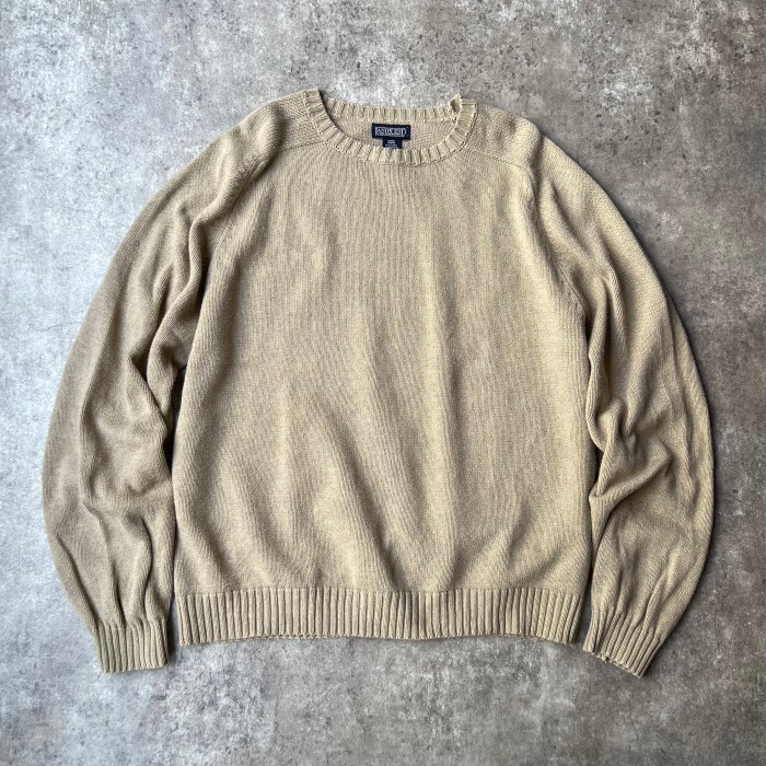90s LAND’S END cotton knit | Vintage.City ヴィンテージ 古着