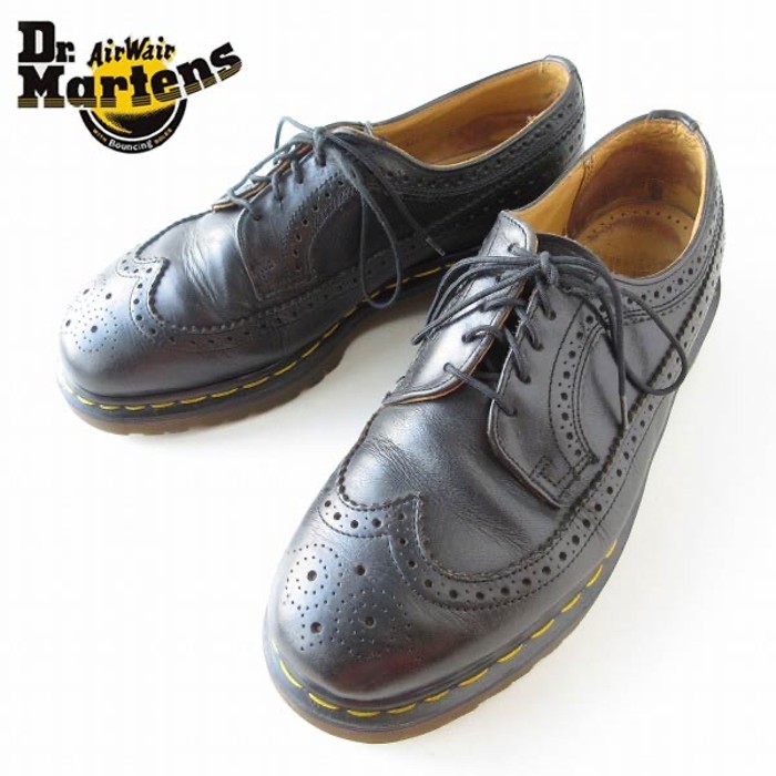 Dr.Martens ウィングチップシューズ、週末値下げローファー/革靴