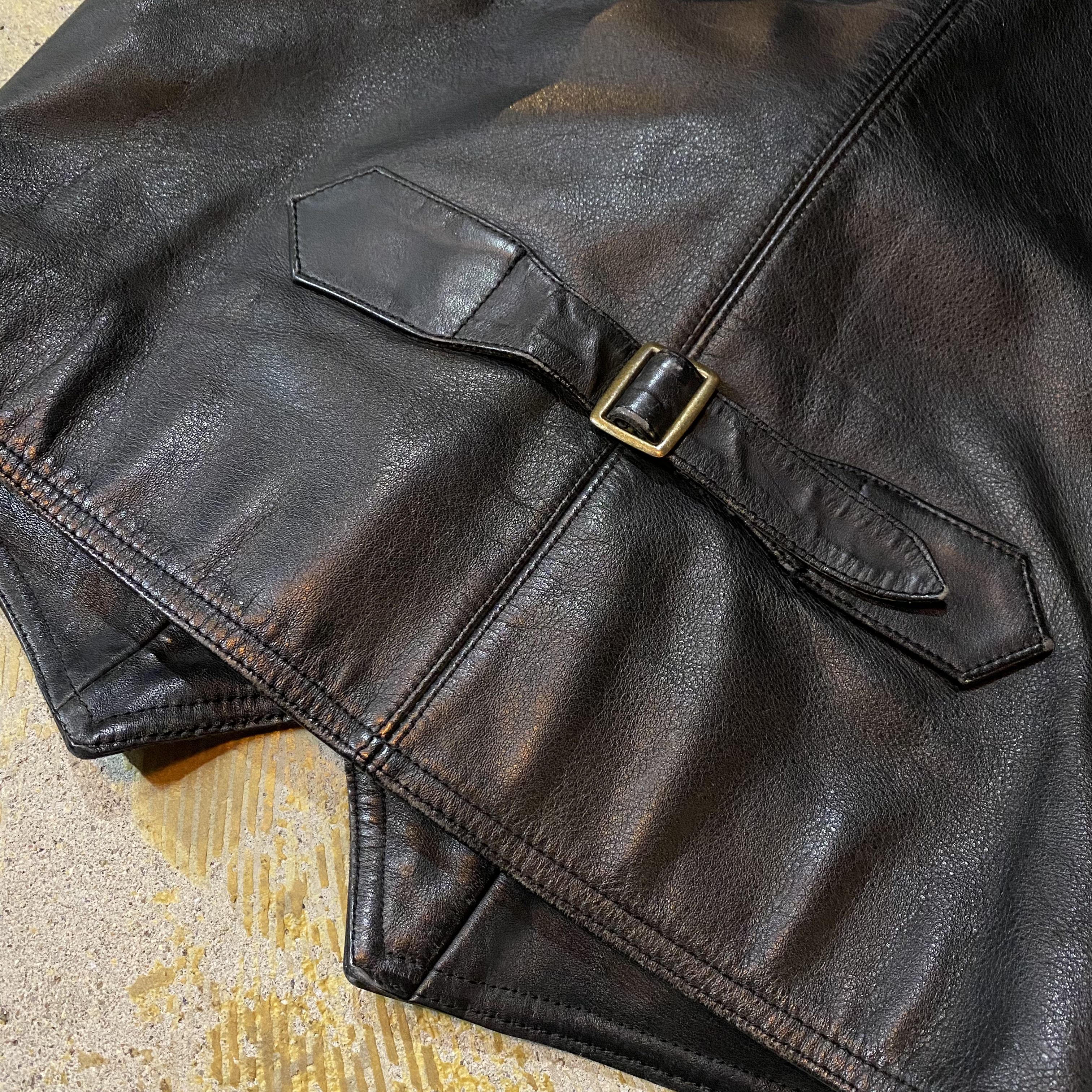 KADOYA K’s Leather leather vest