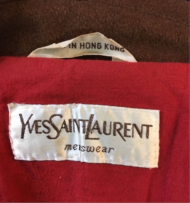 希少 70s Yves Saint Laurent Vintage Wool イ