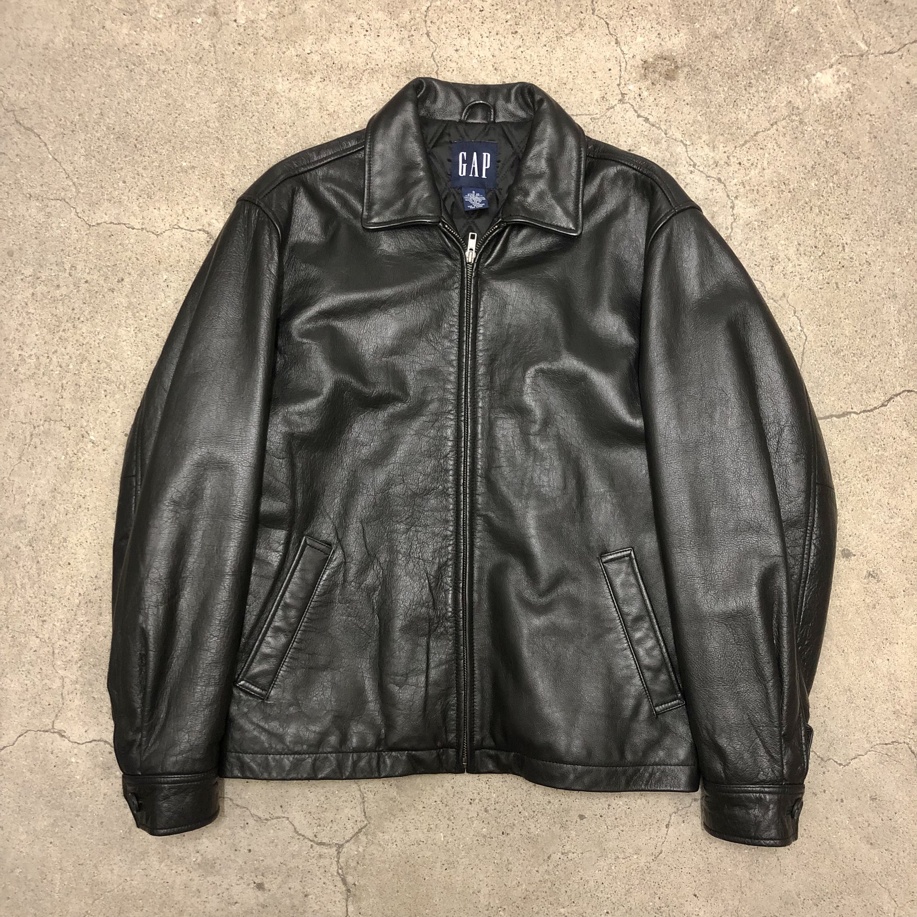 90s OLD GAP/Leather jacket/S/レザージャケット