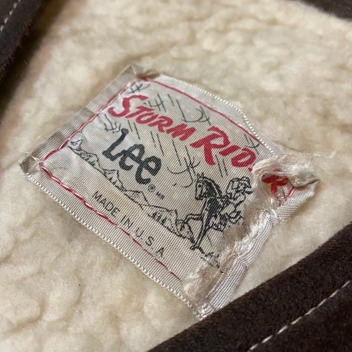 70-80s Lee STORM RIDER mole skin vest | Vintage.City ヴィンテージ 古着