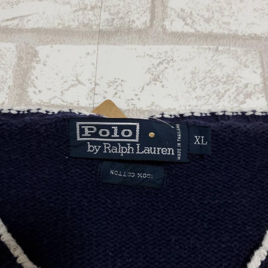 Polo by Ralph Lauren ニットセーター　紺　ネイビー　XL
