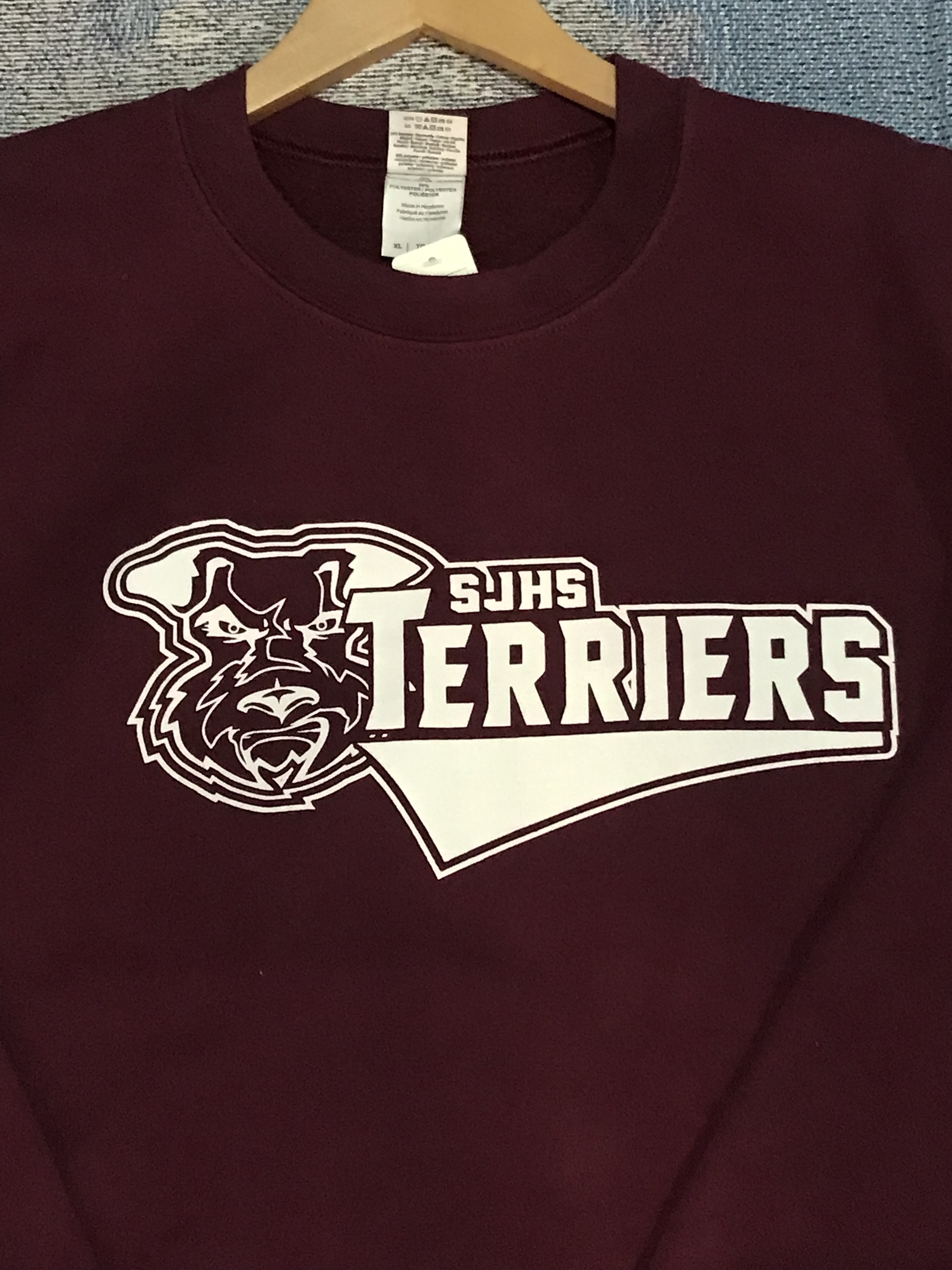 SJHS Terriers スウェット