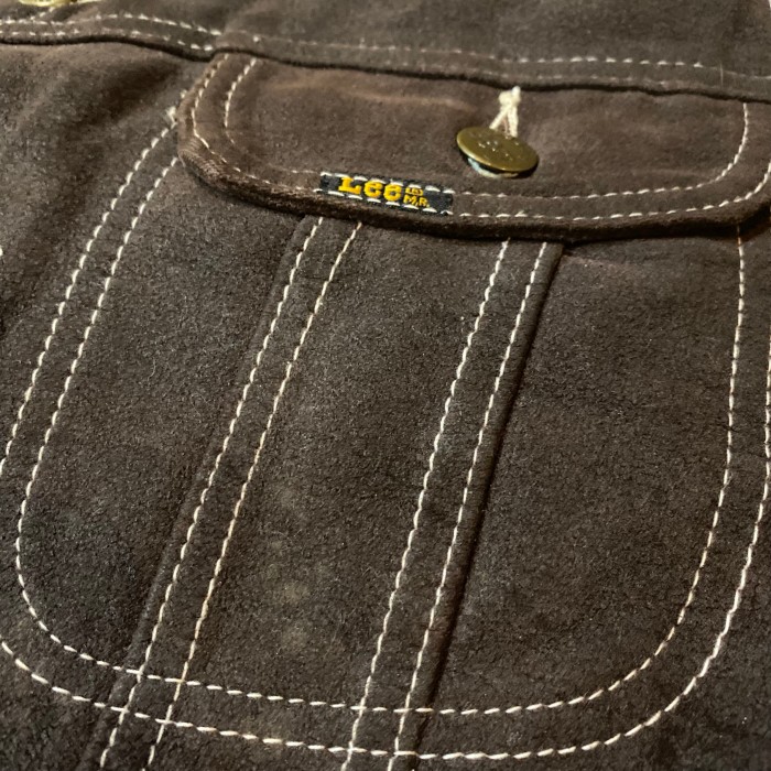 70-80s Lee STORM RIDER mole skin vest | Vintage.City ヴィンテージ 古着