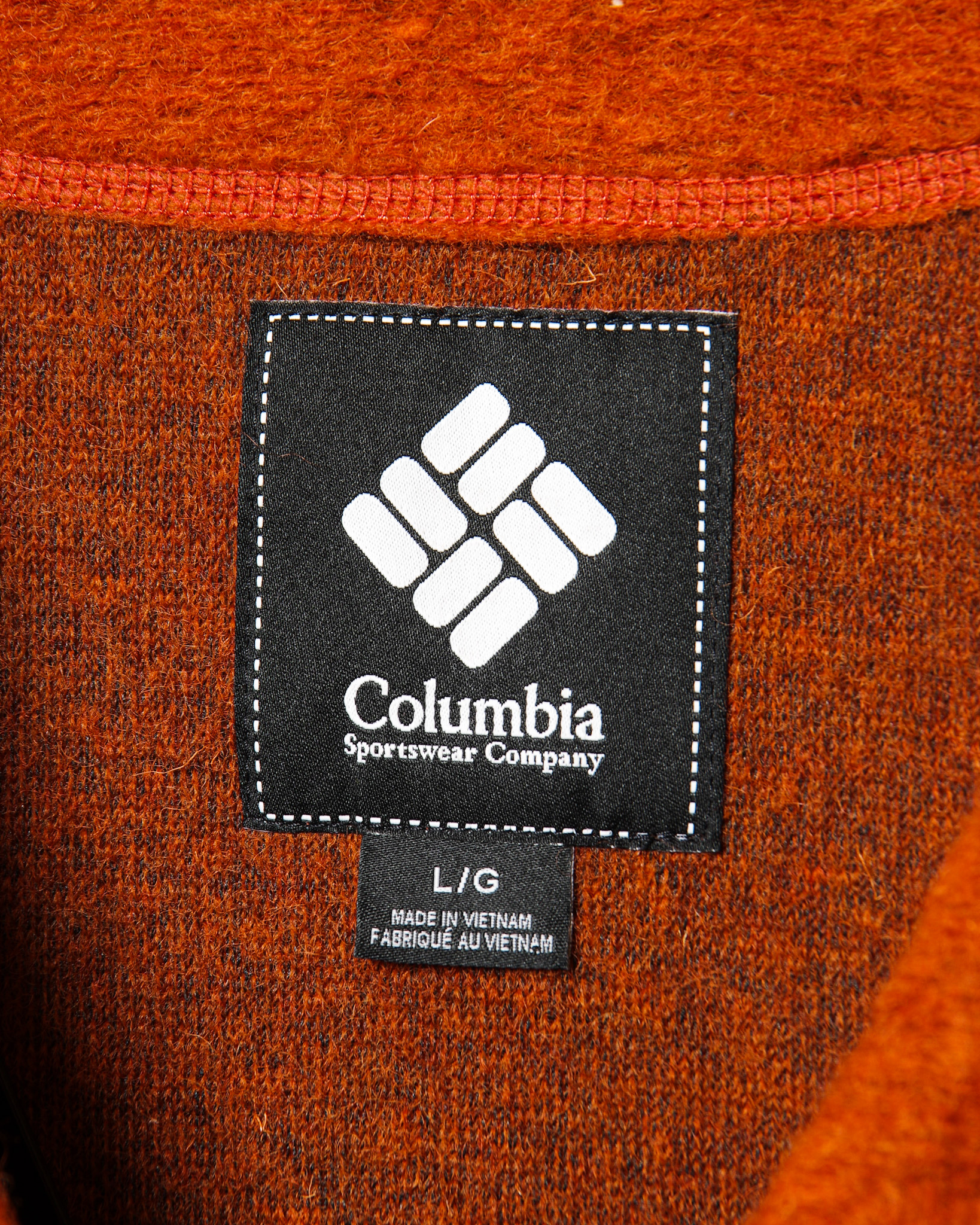 "Columbia" Wool Collarless Jacket