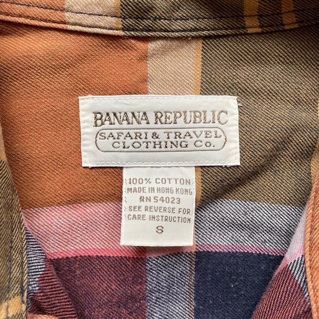 80-90s Banana Republic L/S shirt