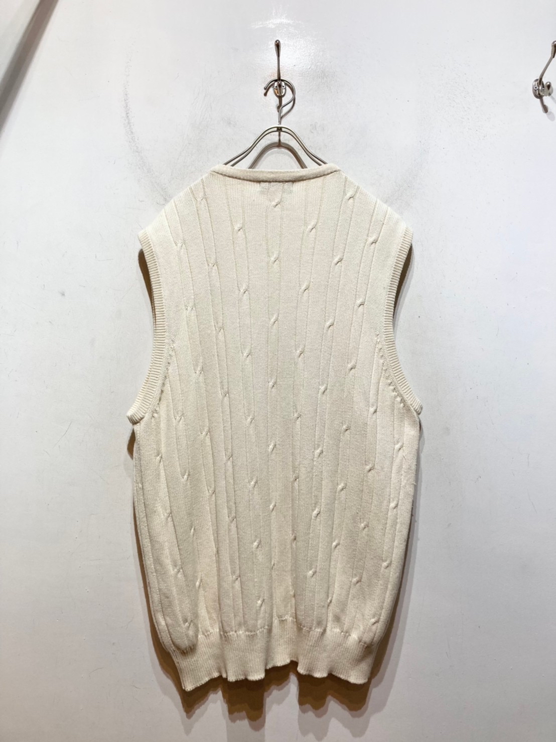 "BROOKLINE GOLF CLUB” Cotton Knit Vest